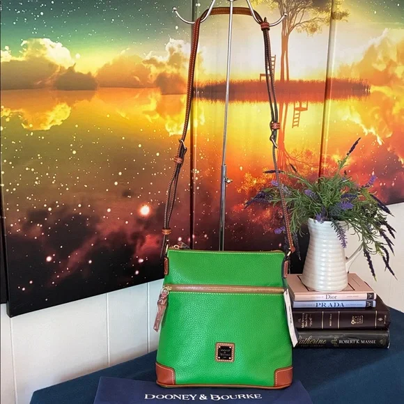 Dooney & Bourke Pebbled Leather Crossbody w/Dustbag - Picture 3 of 11